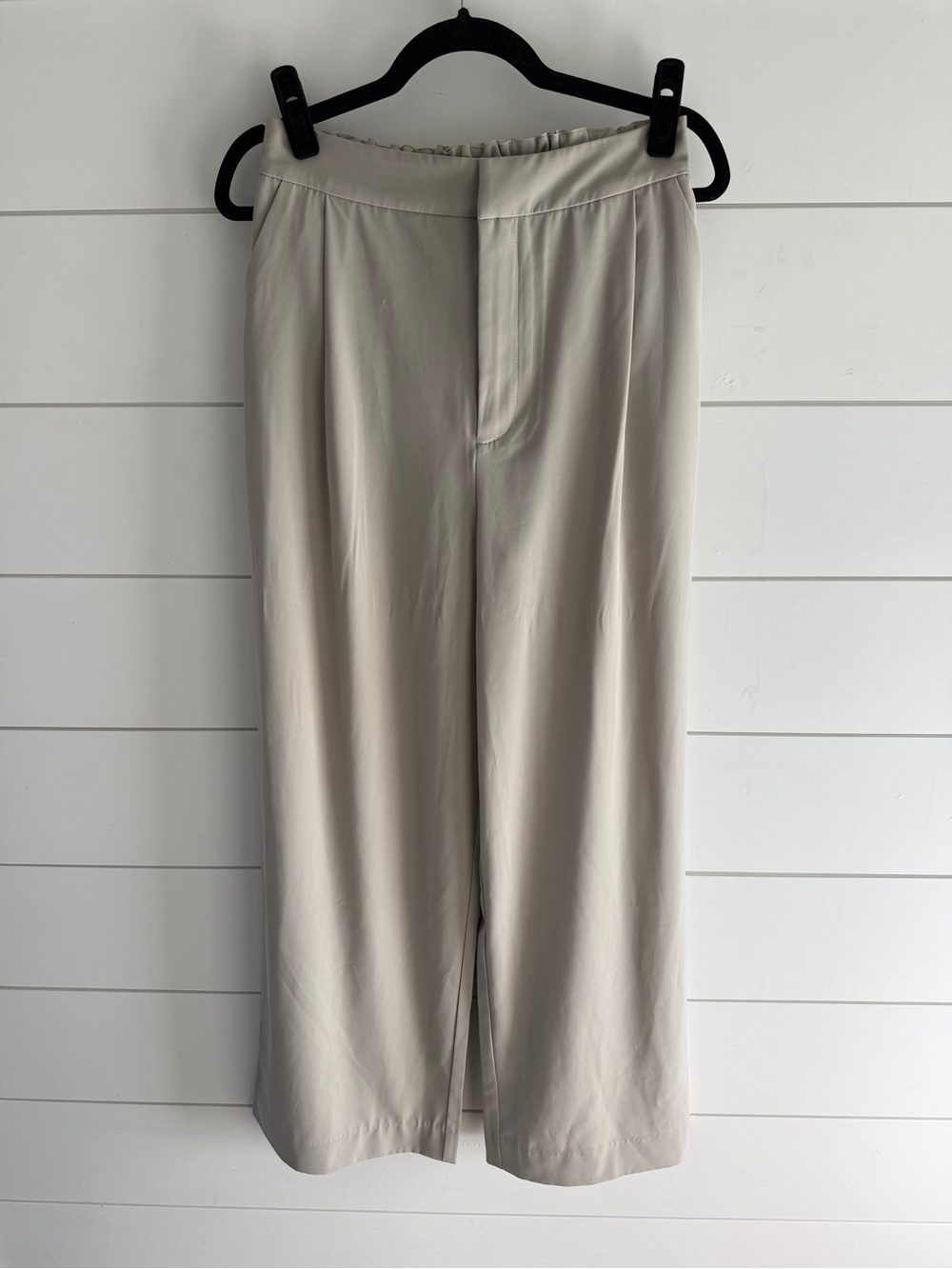 Modern Citizen Wide Leg Pants - Light Taupe